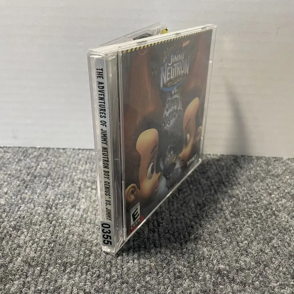 Jimmy Neutron vs Jimmy Negatron PC CD ROM Game Nickelodeon THQ Complete